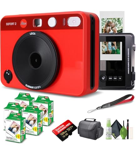 Amazon.com : Leica Sofort 2 Hybrid Instant Photo Film and