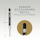 Parker Gel Refill Fine Tip 0.5mm Black QUINK Ink 1 Count view 3