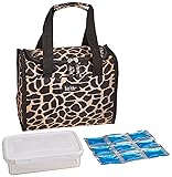 Nicole Miller 11" Insulated Lunch Box Portable