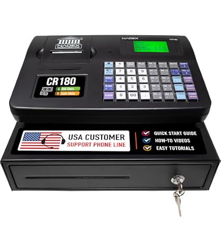 Amazon.com : Electronic Cash Register,48 Key Electric Cash