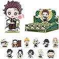 POP MART Kimetsu no Yaiba Birth Flower Series Figures, 12PCs Blind Box Figures, Random Design Action Figures Collectible Toys Home Decorations, Holiday Birthday Gifts, Whole Set
