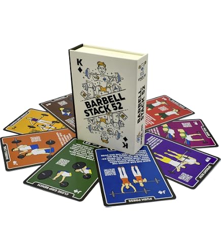 Amazon.com: Stack 52 Suspension Exercise Cards Compatible with All