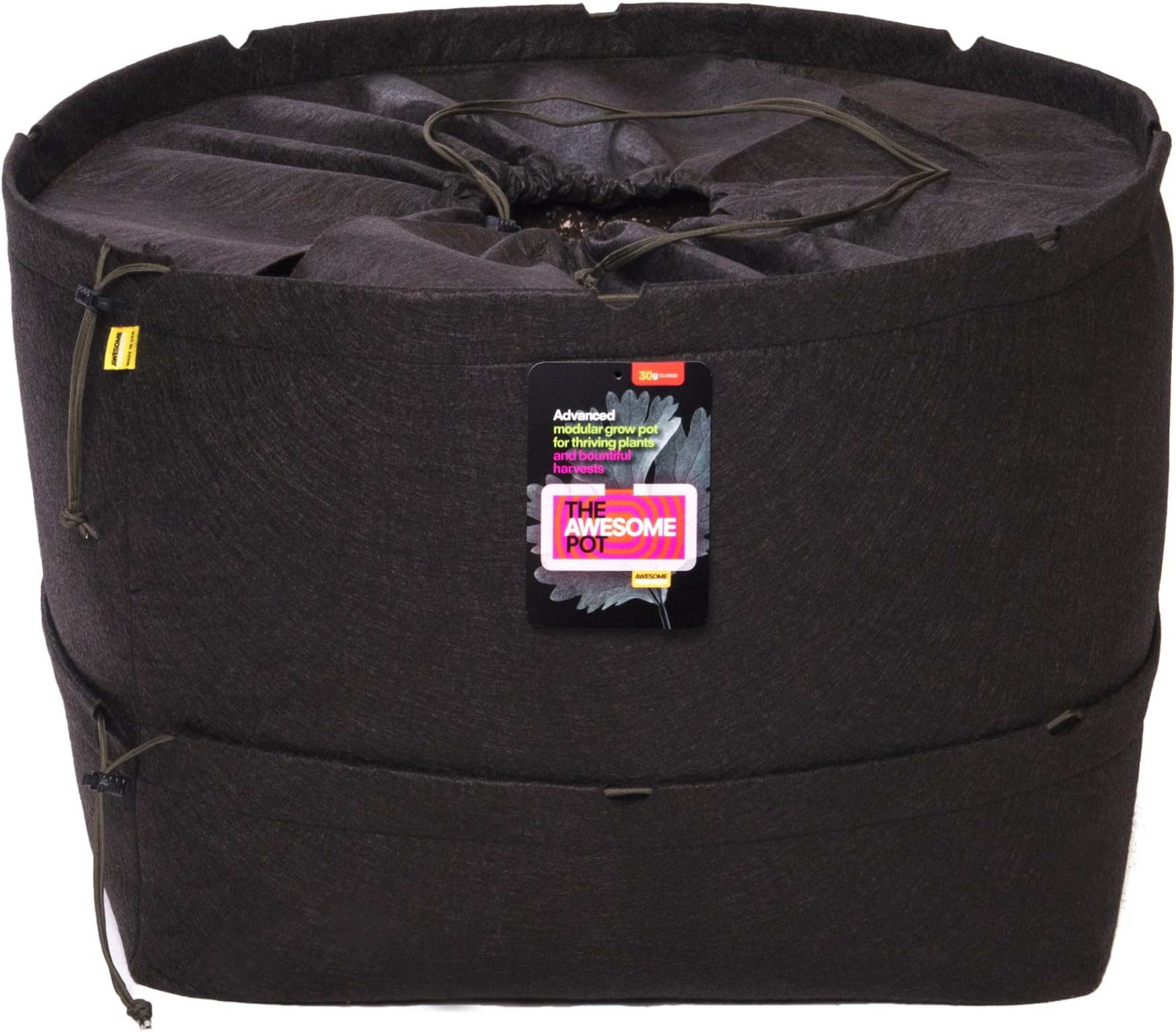 The Awesome Pot APCT30 Closed Top Fabric Grow Bag, 30-Gallon