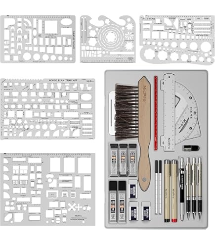 Amazon.com: Uchida KD type drawing instrument set from SK 10 010