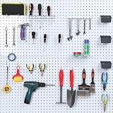 FRIMOONY 80pc Pegboard Hooks Assortment w/ Bins & Locks for Tool Organizers view 7