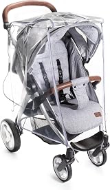 Zamboo Universal Rain Cover for Pushchair and Pram with Zip Opening view 6