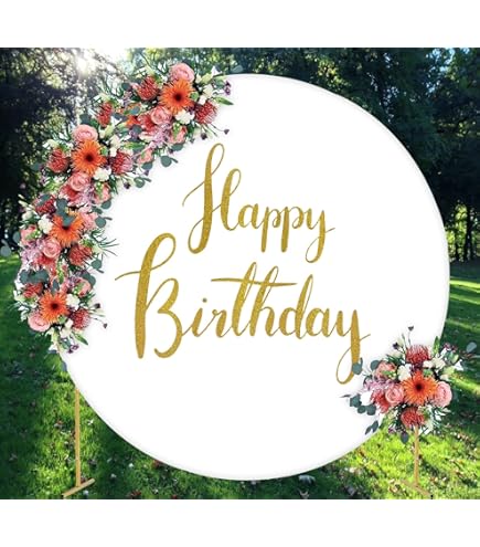 80th Birthday Backdrop Backgrounds Photo Studio