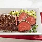 Premium Traditional Rub Beef Tenderloin for Chateaubriand, 32 oz - Expertly Seasoned with Garlic, Sweet Onion, and Classic Thyme, Chef-Inspired Chateaubriand Style from Kansas City Steak Company.
