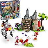 LEGO Sonic The Hedgehog: Knuckles and The Master Emerald Shrine Collectible Video Game Toy Building Set, Comes with 2 Sonic A