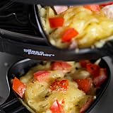 Giles & Posner Electric Round Raclette Grill 800W Indoor Tabletop 6 view 9