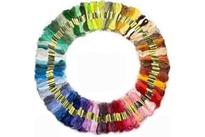 Embroidery Thread, Embroidery Floss 200 Skeins, Premium Cotton Cross Stitch Thread for Sewing Crafts DIY, String for Bracelet