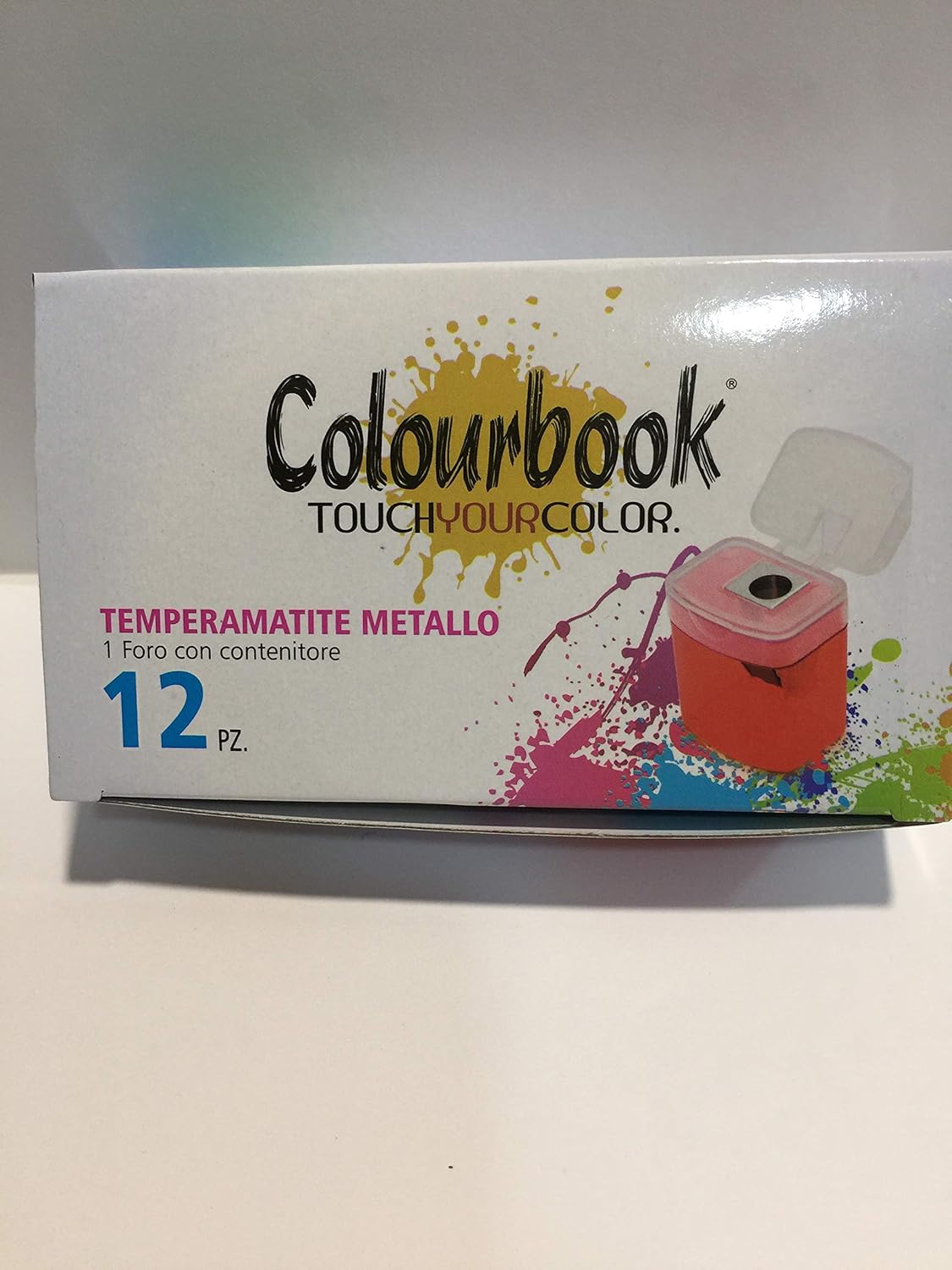 sacapuntas 1 agujero de dibujo de caja 12 unidades: Amazon.es: Oficina y papelería