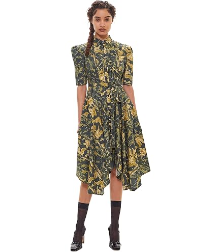 Jonny Cota Studio Women's Asymmetrical Mini Dress, XS : Clothing, Shoes & Jewelry