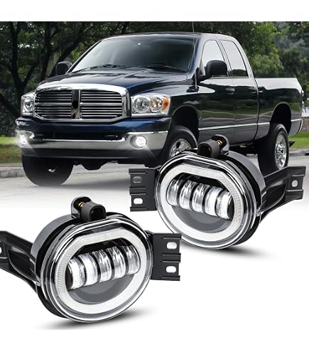 Para For 2003 2004-2007 Dodge Ram 1500 2500 3500 LED Hi/Lo + Luces