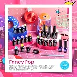 Beetles Gel Polish 20 Colors Nail Kit with Base & Top Coats 18Pcs Art Liners view 2
