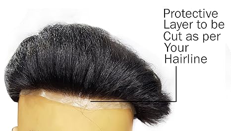 Majik Australian Human Hair System Patch For Men And Boys 8x6