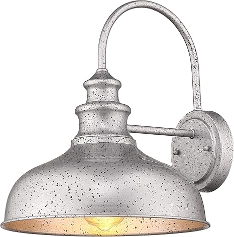 Zeyu Rustic Barn Light For Wall 11 Inches Gooseneck Wall Lamp