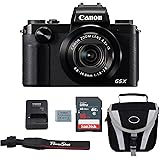 Canon G5X Digital Camera Bundle + Canon PowerShot G5X Advanced Accessory Kit - Including EVERYTHING You Need To Get Started