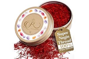Royal Gold Saffron – Premium Super Negin Saffron Threads, Grade A+ | Gourmet Chef’s Select Spice for Paella, Rice, Risotto, Teas, Dessert, and Gourmet Recipes (2g, 0.07 oz)