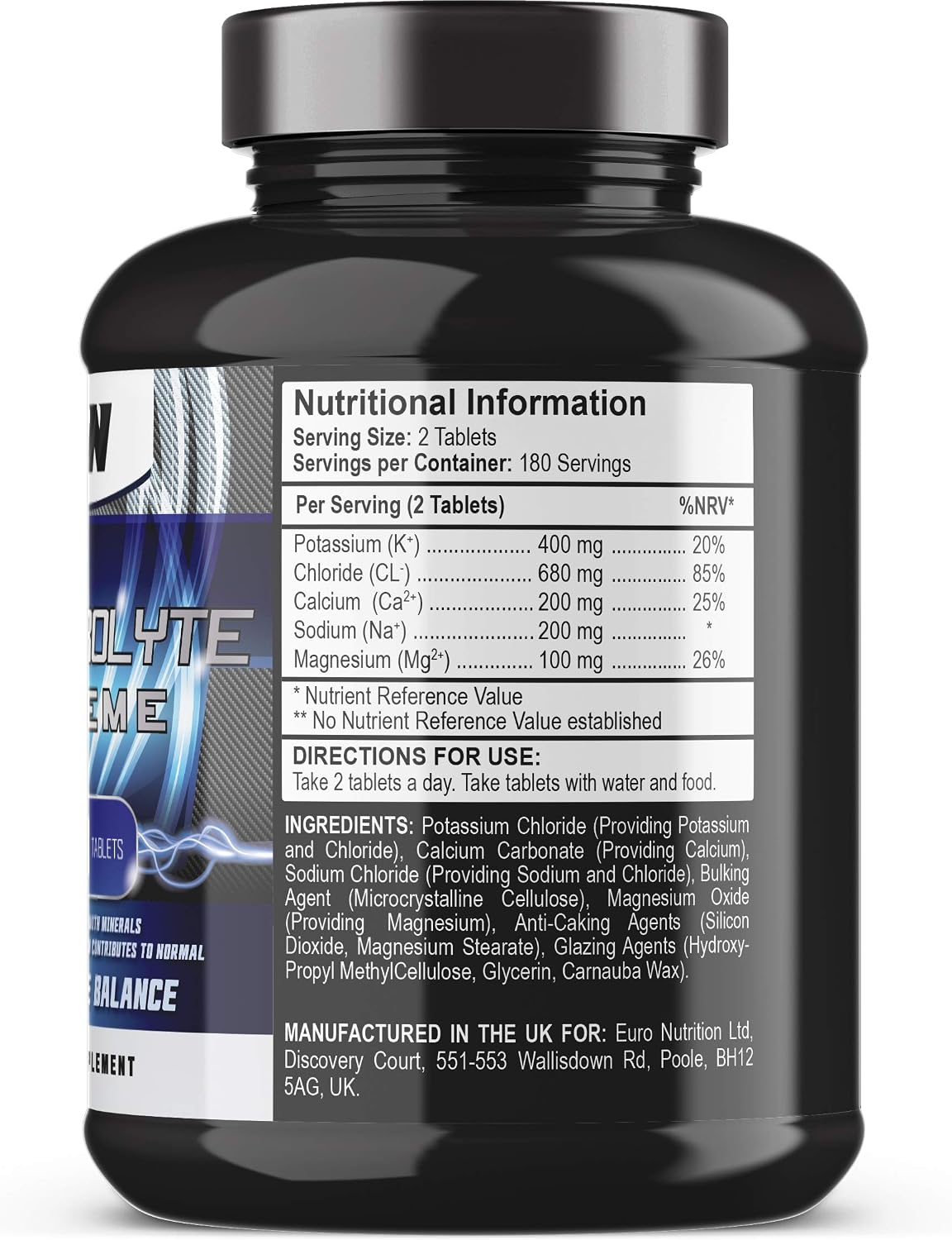 Electrolytes Tablets for Hydration, 360 Tablets, Zero Sugar 1,500mg Electrolytes Complex - Image 3