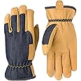 Hestra Job Kobolt Denim Glove -5-Finger Glove for Yardwork, General Projects and Equipment Operations