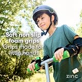 Zinc Two Wheeled Explorer Kids Scooter Folding Light Up Wheels 3+ view 5