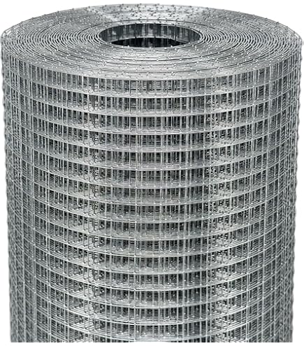 304 Stainless Steel Welded Wire Mesh - 1/2 Inch Hardware Cloth, 15.7in X 24ft, Chicken Fence, Garden Plant Support - View #3