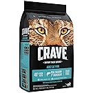 Crave Grain Free with Protein from Salmon & Ocean Fish Dry Adult Cat Food, 4 Pound Bag