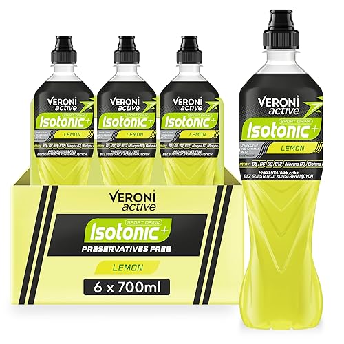 VERONI ISOTONIC Lemon 6 x 700ml Bottles