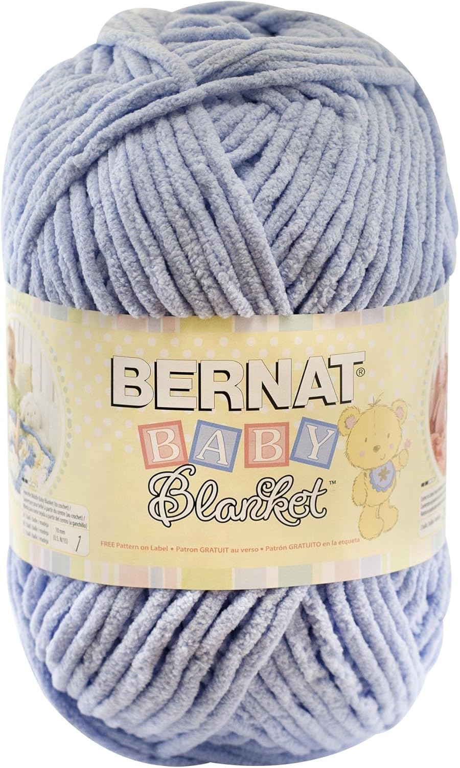 Bernat Baby Blanket Yarn, Baby Blue