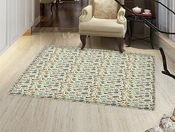 Amazon Com Smallbeefly Music Floor Mat For Kids Drums Fun