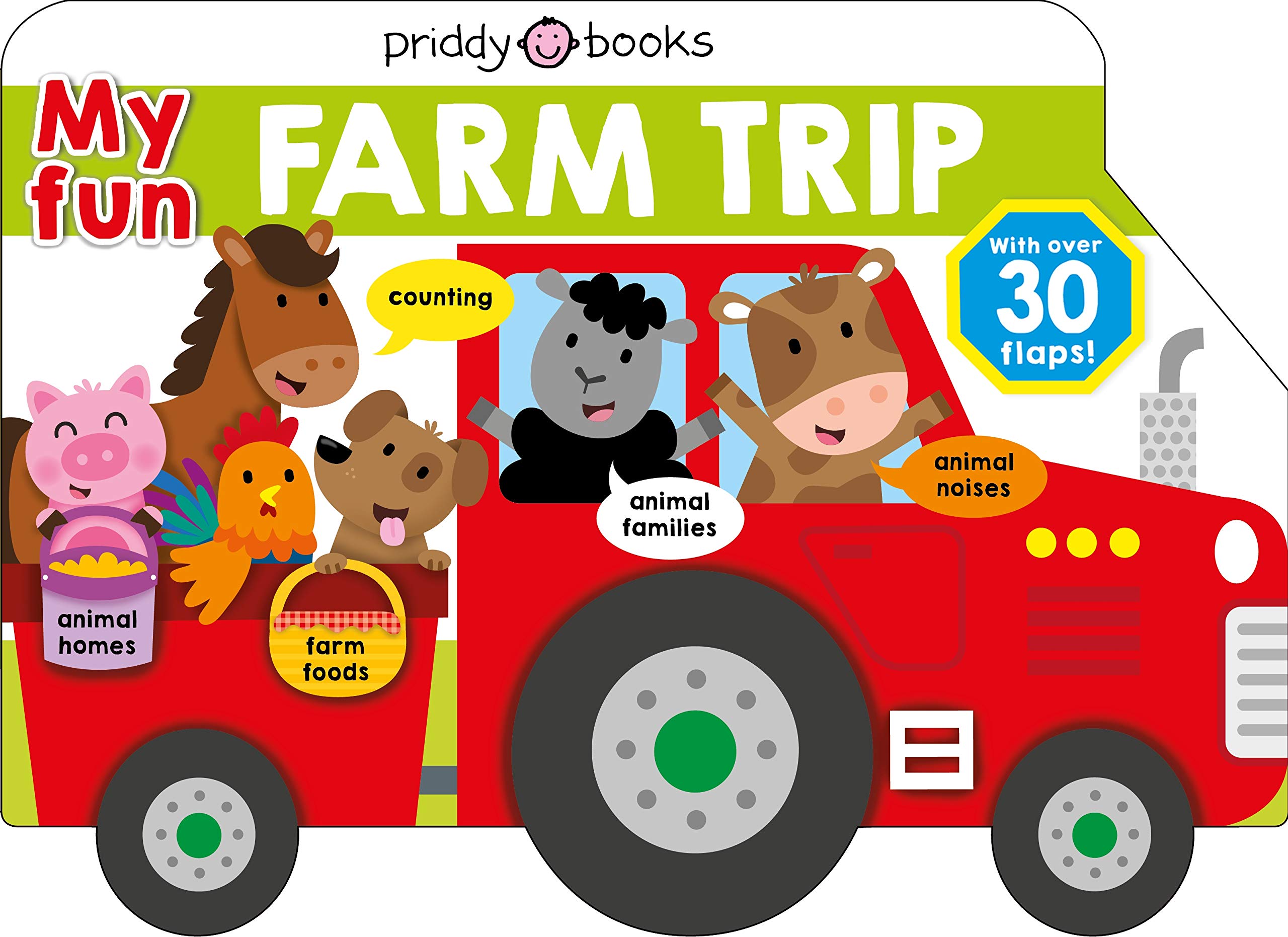 Photo 1 of My Fun Flap Book: My Fun Farm Trip (Lift-the-Flap Tab Books)