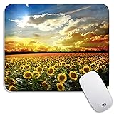 Armanza Square Mouse Pad Sunflower, Personalized