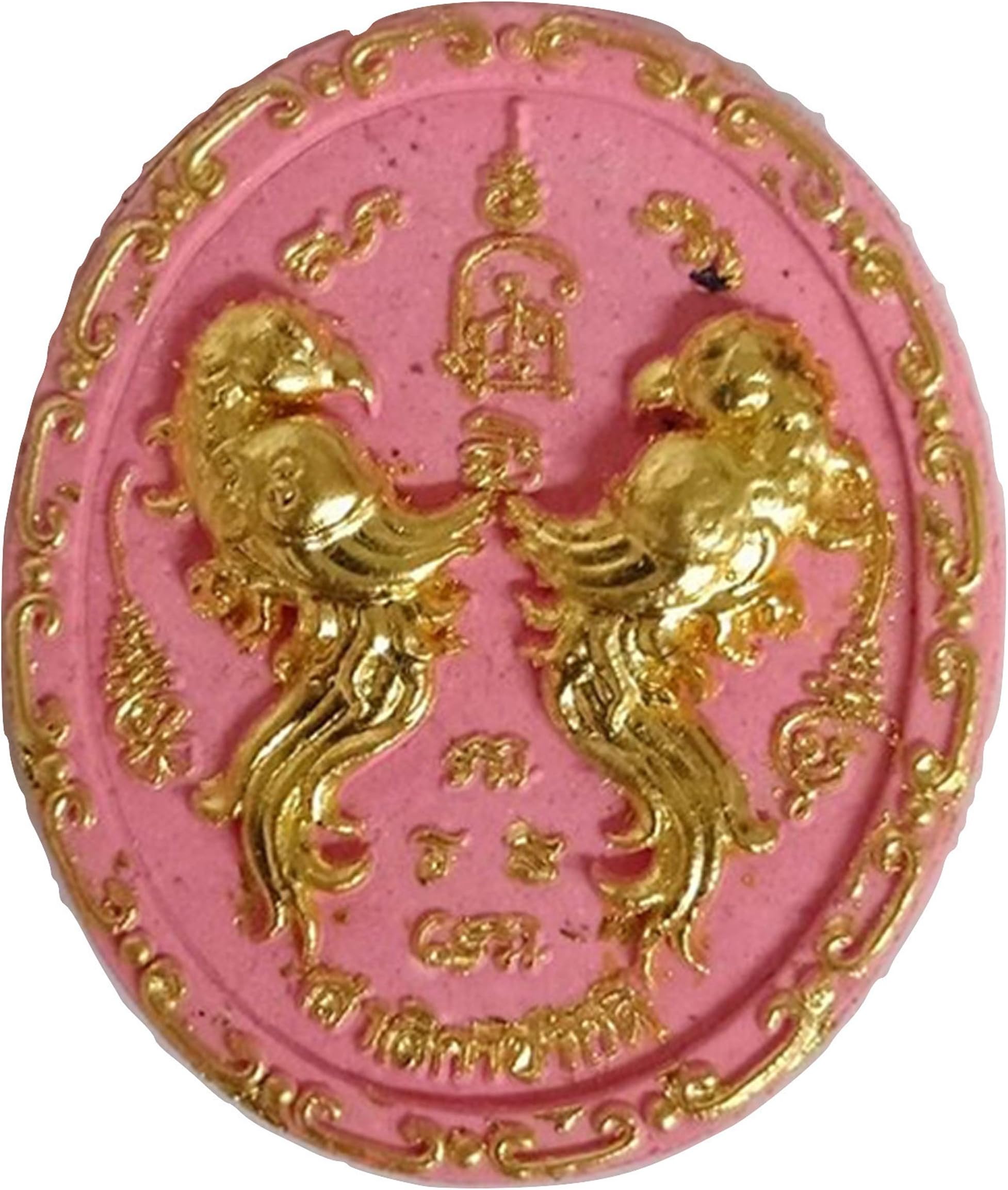 Thai Amulet Gift Collection Nok Sarika Paakdee Amulet Love Charm Gambling Trader Bussiness Talisman Magic Pendant