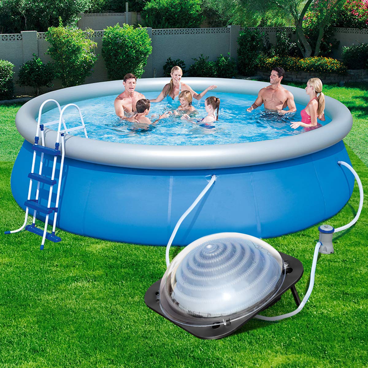 Mua Goplus Solar Dome Swimming Pool Heater Above Ground, Pool Solar