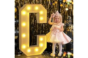 YBQZ 4FT Marquee Light Up Letters, Large Light Up Letters for Birthday Baby Shower Party Decor,Mosaic Letters for Balloons for Party Decoration Big Marquee Letters C for Wedding Engagement Anniversary