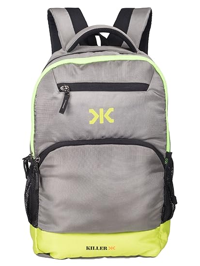 Killer Glashow Trendy Laptop Backpack for 15.6-inch Laptop (Grey)
