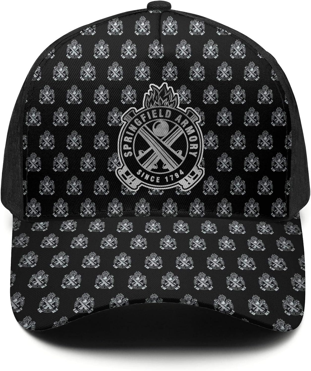 NAIT SpringfieldArmoryLogo Camo Hat for Mens Womens Baseball Hat