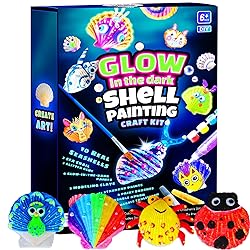EPUMP Shell Painting Kit for Kids Ages 6-8 - Glow