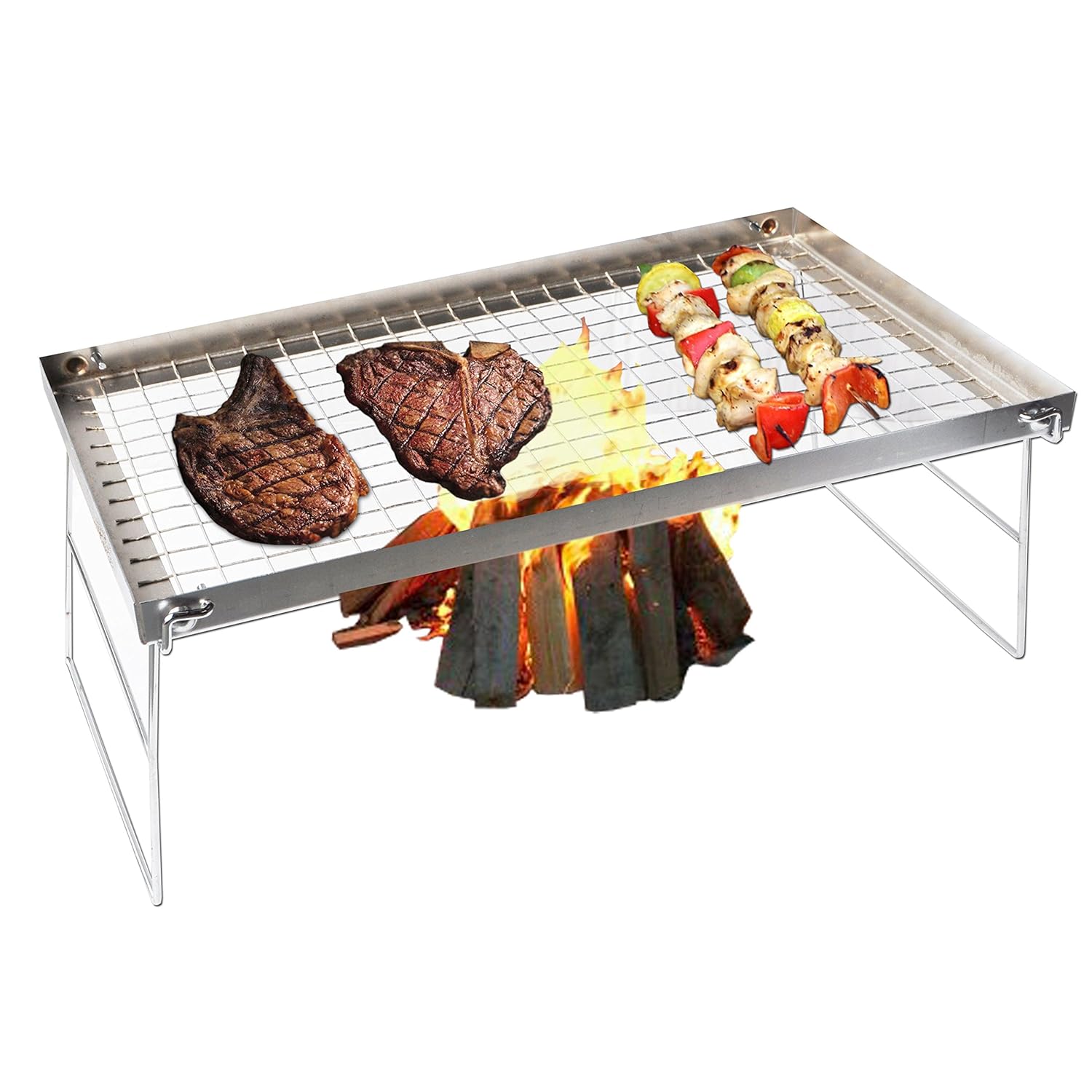 Portable BBQ Camping Barbecue Grill Amazon.co.uk Kitchen & Home
