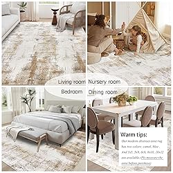 famibay 6x9 Area Rug Washable Rugs for Living Room