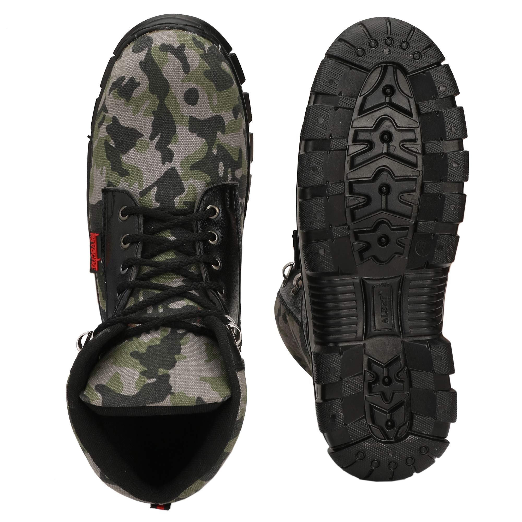 kavacha steel toe safety shoe