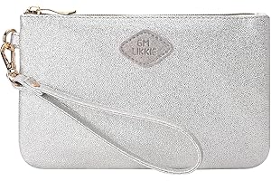 GM LIKKIE Wristlet Purse for Women, Evening Clutch Purse with strap for Party and Prom, Beach Bag for Summer