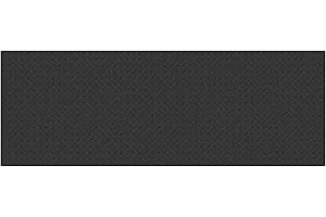 StepGuard 3 ft. x 8 ft. 4mm Deckplate Rubber Floor Mat, Black