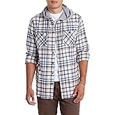 UNIONBAY mens Classic Flannel Hoodie