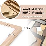 Scholar Tree Black Wooden Picture Frame A3 Set of 3 with Mat MDF view 3
