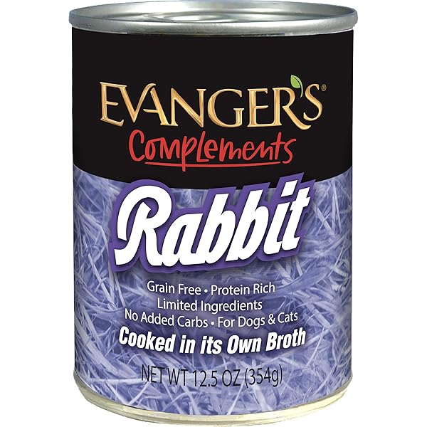 EVANGER’S COMPLEMENTS RABBIT FOR DOGS & CATS –...
