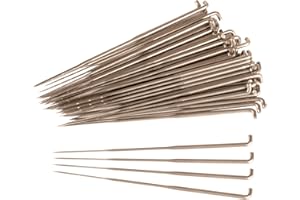 Bizzy Goods - 38 Gauge, 50 Felting Needles, Bulk Pack, Triangular Point, 3 Inch Long, 9 Total Barbs with Medium Sized Spacing, 3 Barbs Each Edge with 3 Edges, Set of 50 Needles.