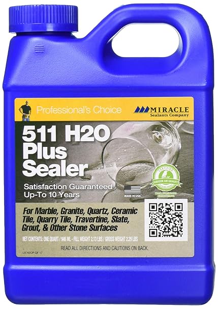 Miracle Sealants H2oplqt6 511 H2o Plus Penetrating Sealers Quart