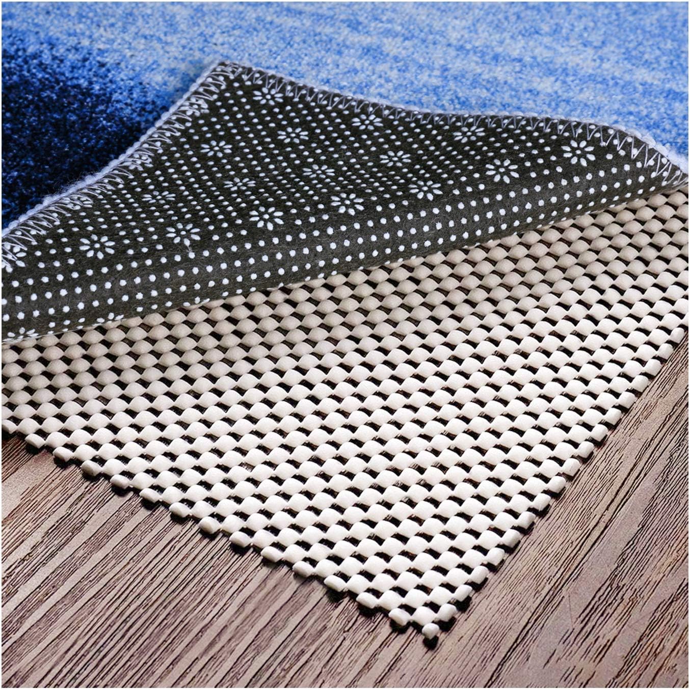 Rugs, Pads & Protectors - Non Slip Area Rug Pad Gripper - 3x5 Strong Grip Carpet pad for Area Rugs and Hardwood Floors, Provides Protection and Cushion